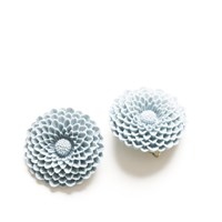 Huge Chrysanthemum Stud Earrings