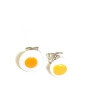Fried Egg Earrings