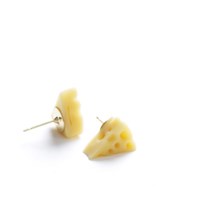 Cheese Earrings