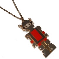 Huge Robot Necklace/Pendant was £10 now £5