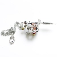 Tattoo Machine Necklace